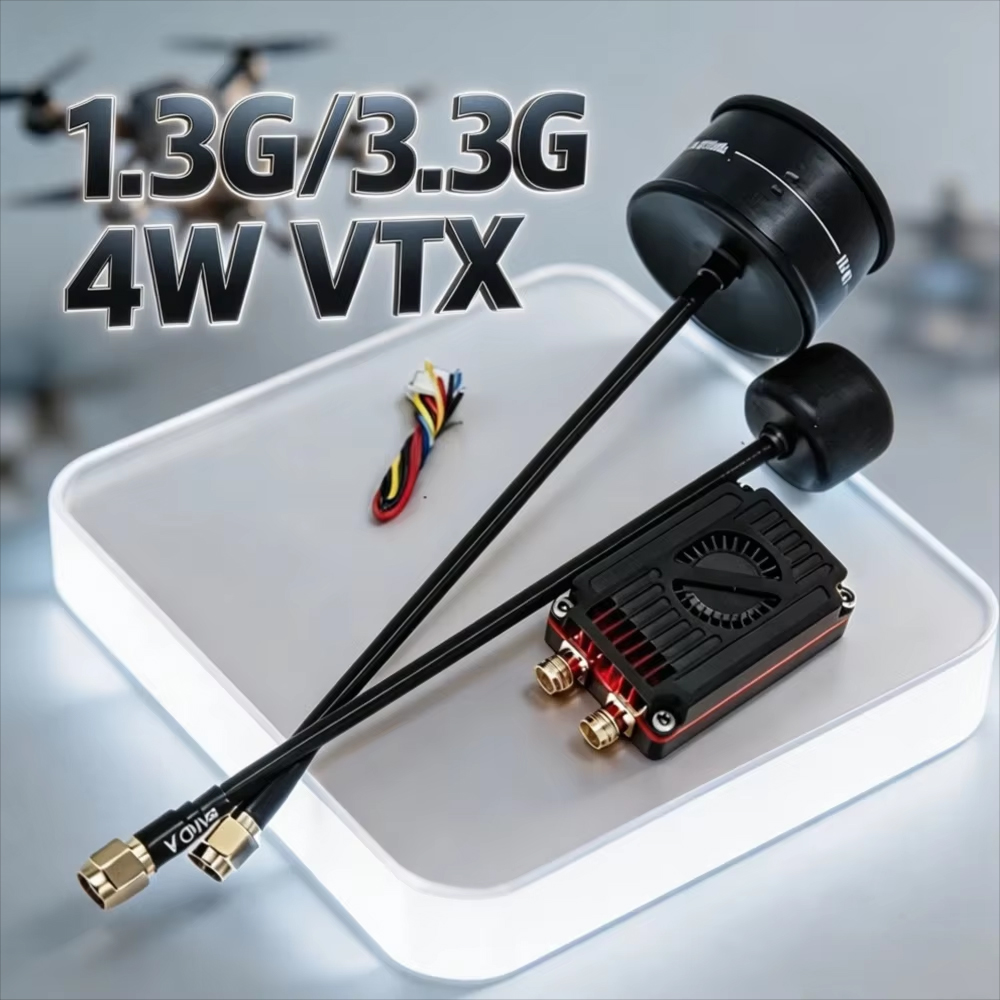 Fpv Drone Battery - Rushfpv Rush 1.3G/3.3G 4W 7-30V 듀얼
